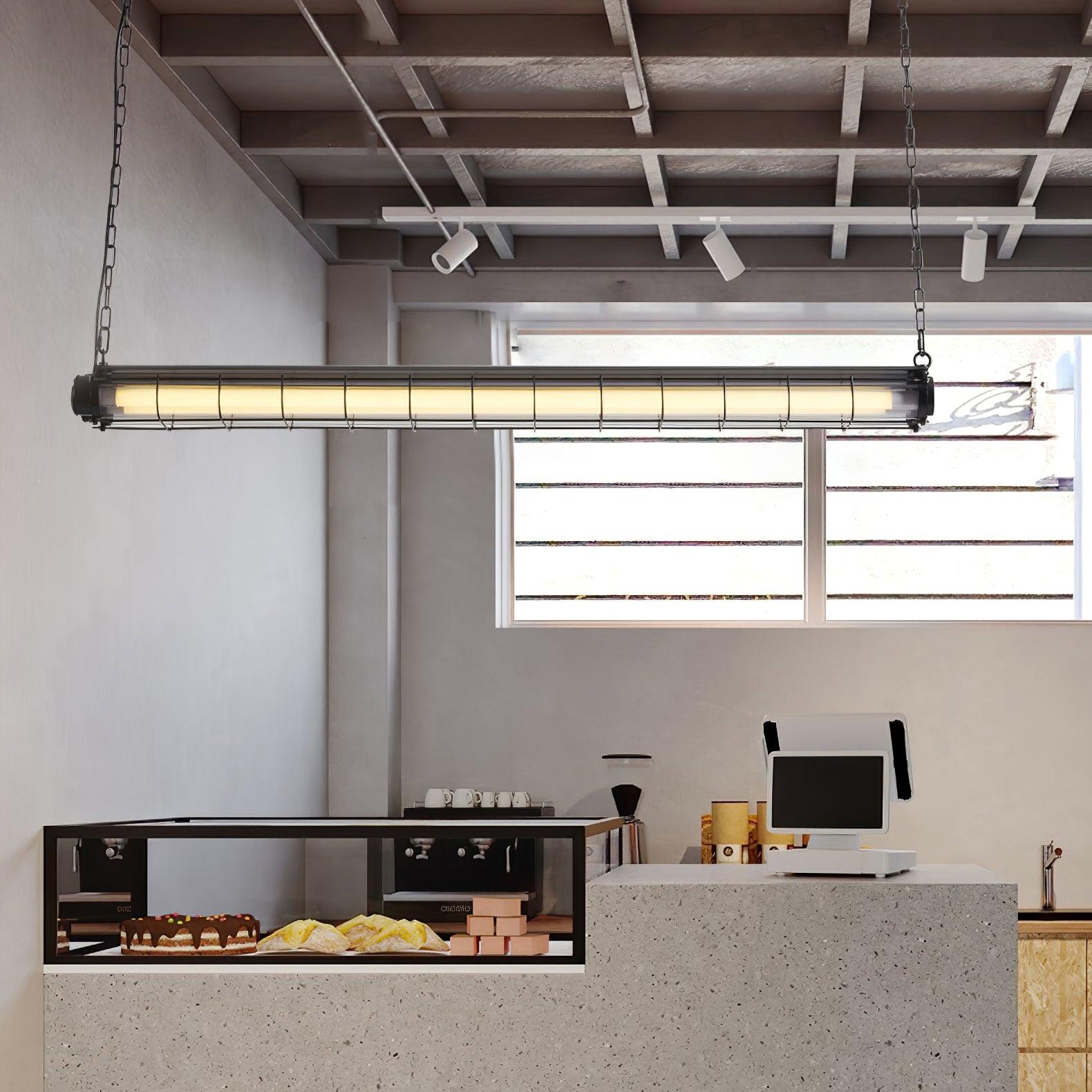 Lampada a Sospensione Lineare Industriale Arsorisra