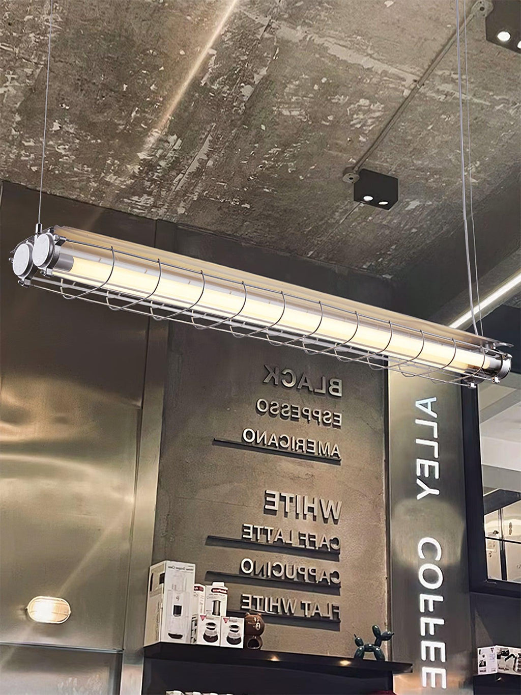 Lampada a Sospensione Lineare Industriale Arsorisra