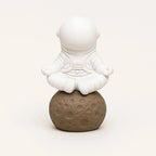 Zisha Astronaut Tea Pet - Figurina della Cerimonia del Tè in Argilla Viola