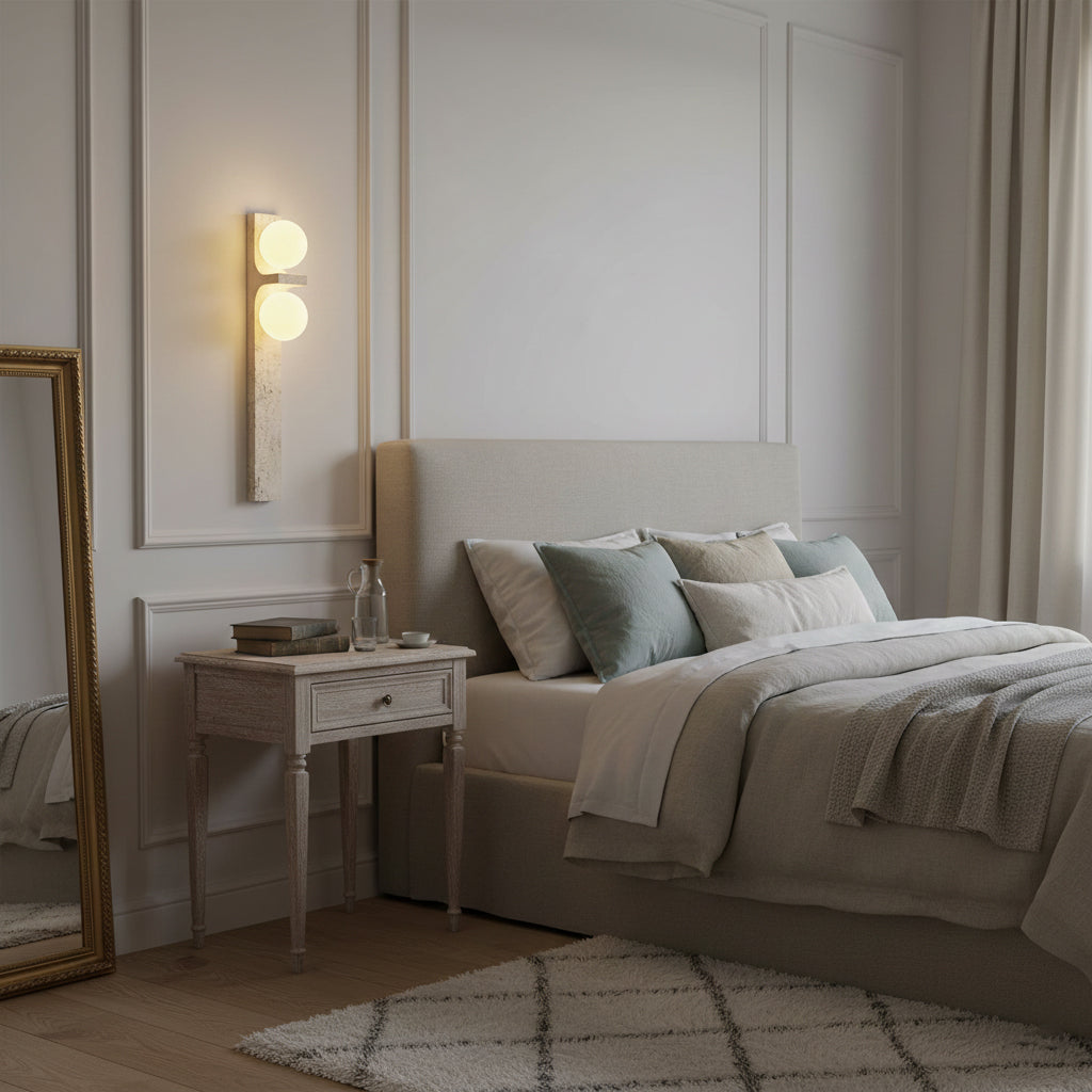 Applique Asimmetrica in Travertino
