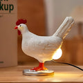 ChickGlow Luce – LED Notturna da Tavolo a Forma di Gallina