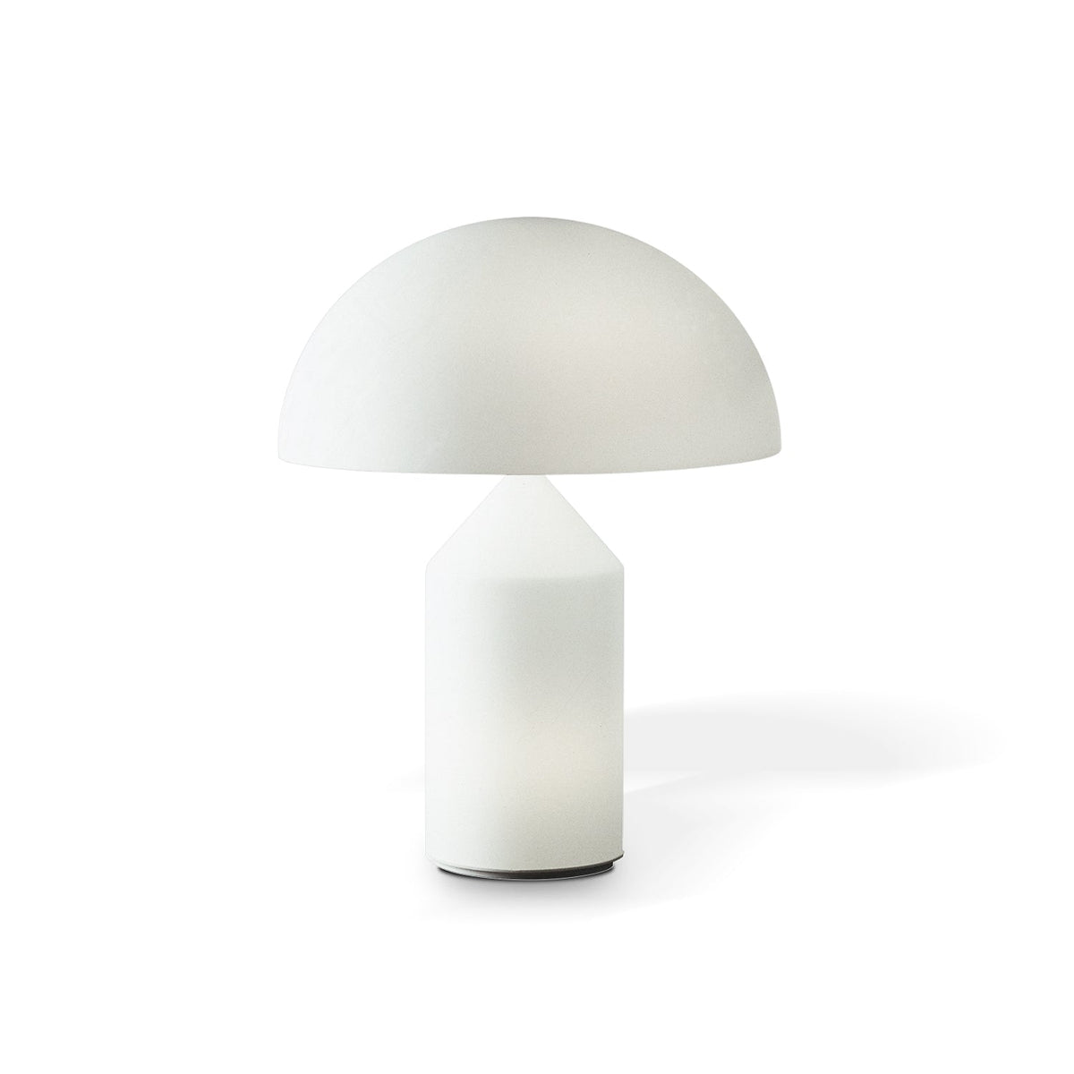 Lampada da Tavolo in Vetro a Cupola di Fungo