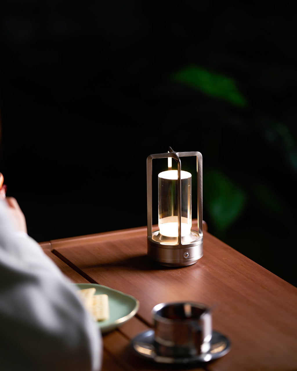 Lampada da Tavolo a Cristallo Senza Fili (batteria integrata)