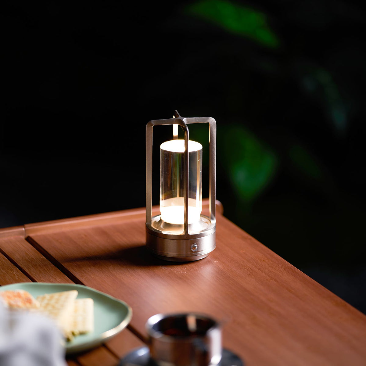 Lampada da Tavolo a Cristallo Senza Fili (batteria integrata)