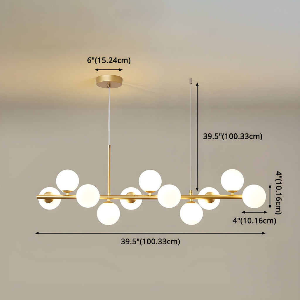 Lampadario Aurelia Globe