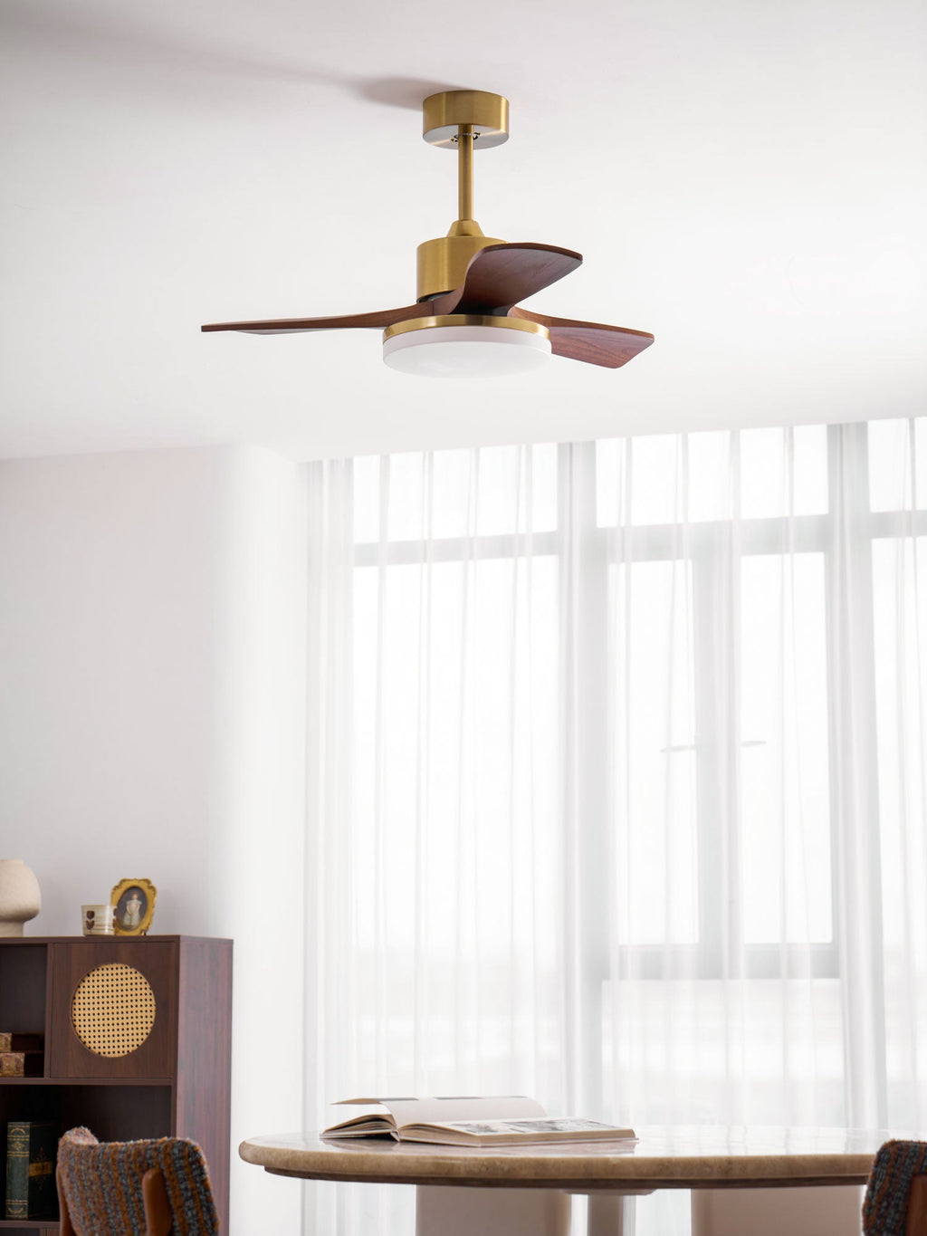 Aurevo Ventilatore da Soffitto con Luce
