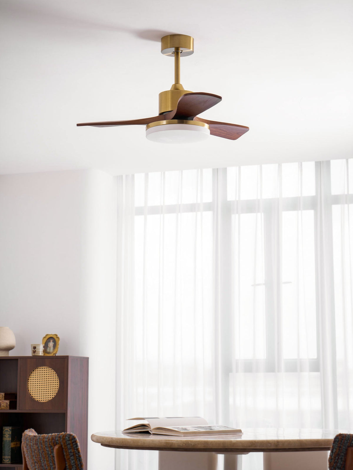 Aurevo Ventilatore da Soffitto con Luce