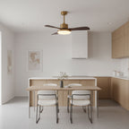 Aurevo Ventilatore da Soffitto con Luce