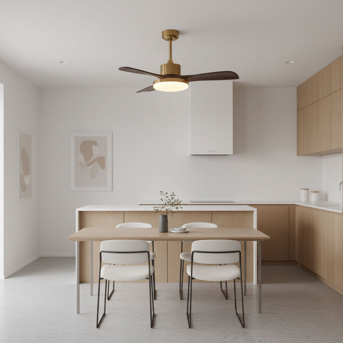 Aurevo Ventilatore da Soffitto con Luce