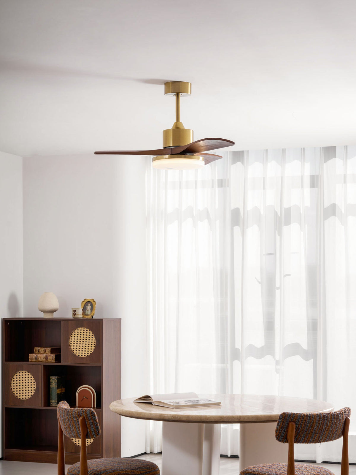 Aurevo Ventilatore da Soffitto con Luce