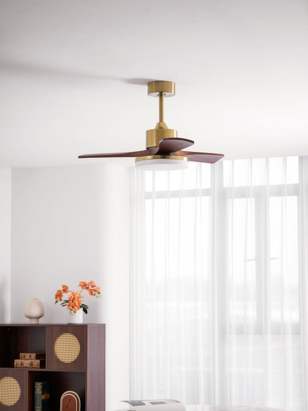 Aurevo Ventilatore da Soffitto con Luce