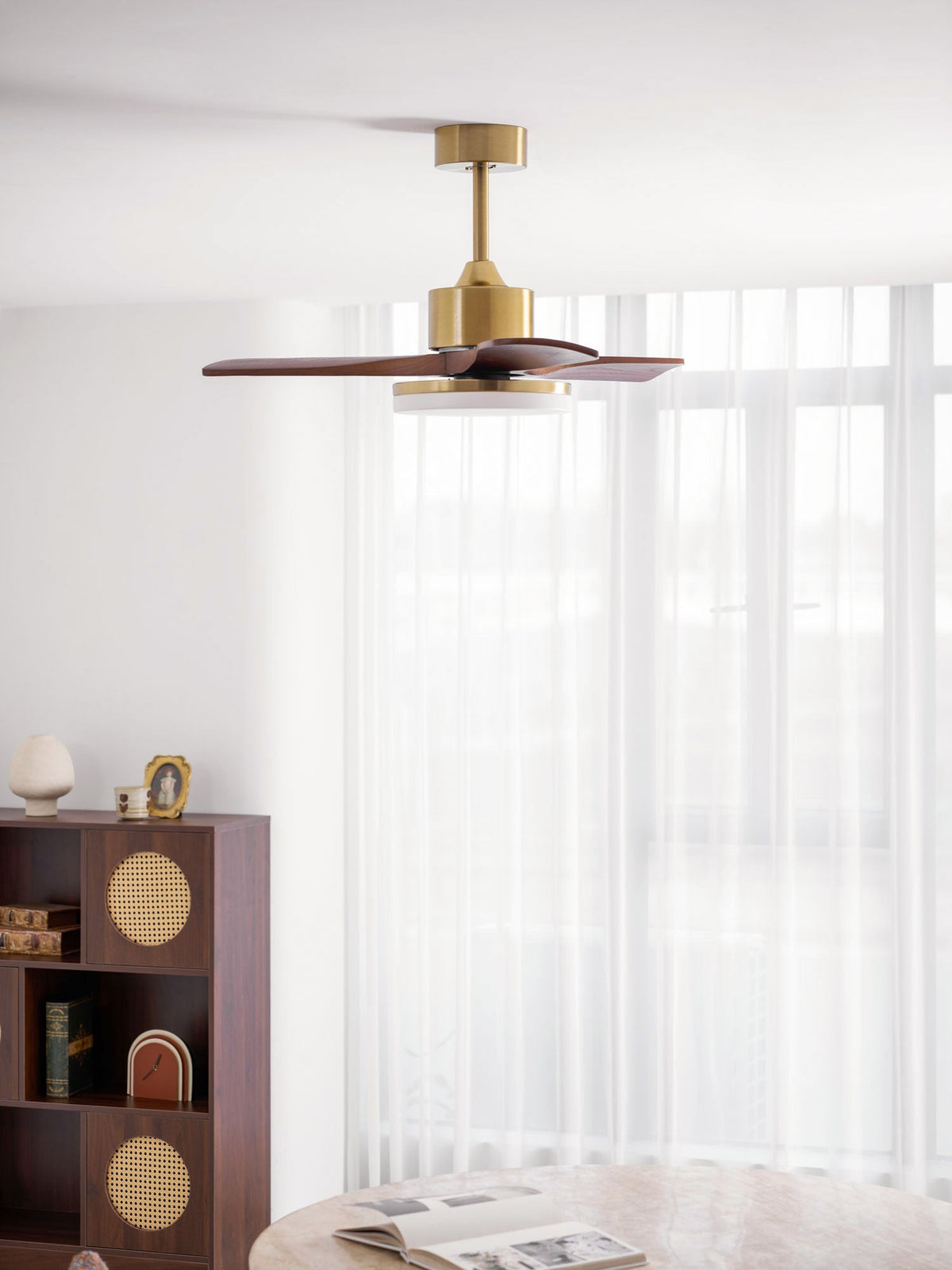 Aurevo Ventilatore da Soffitto con Luce