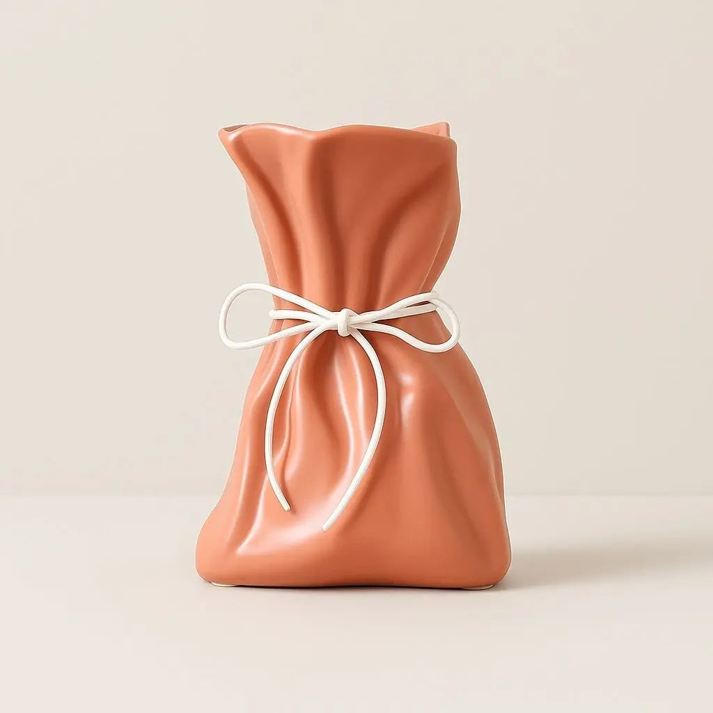 Vaso in Ceramica con Corda Aggiustabile Auri