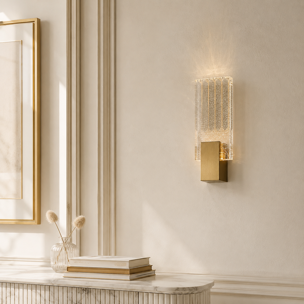 AuroraLux Bubble Wandlamp – Luxe Oro LED