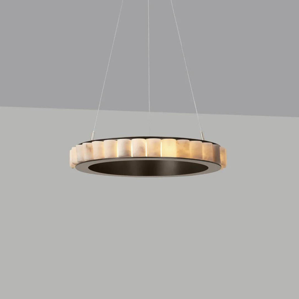 Sifuvyh Lampadario Postmoderno di Lusso in Alabastro Inossidabile