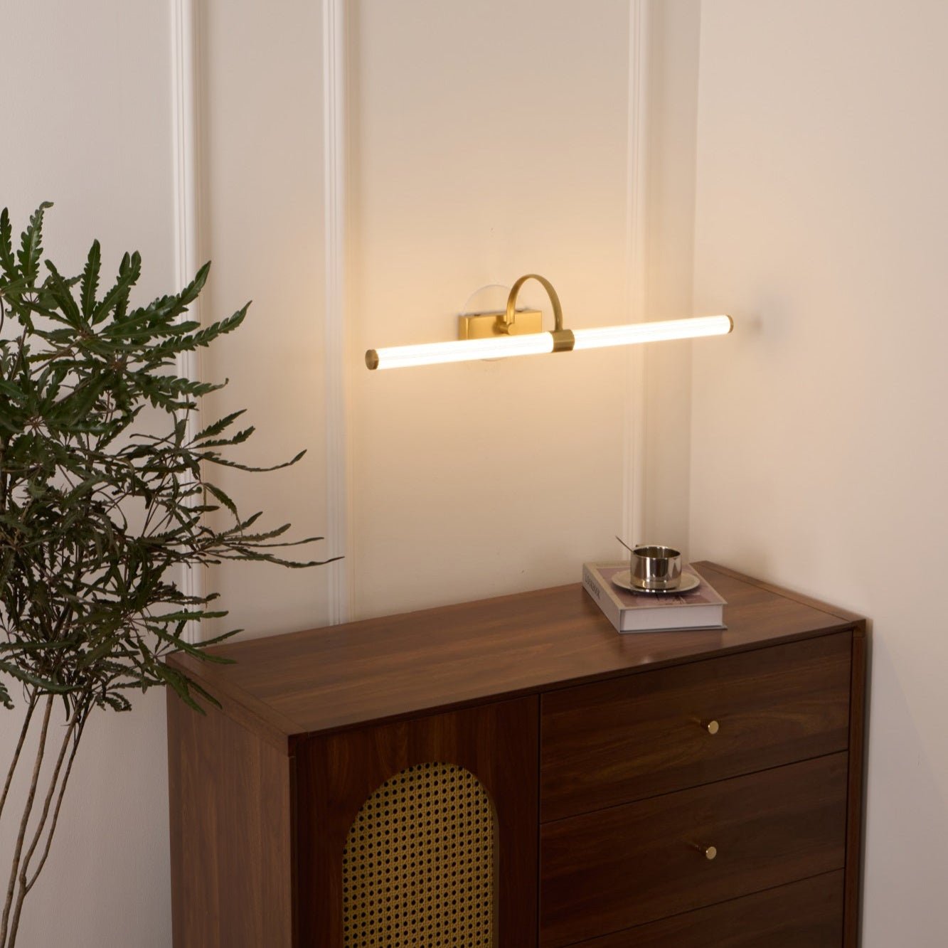 Beryl Applique Ottone Moderna Minimalista