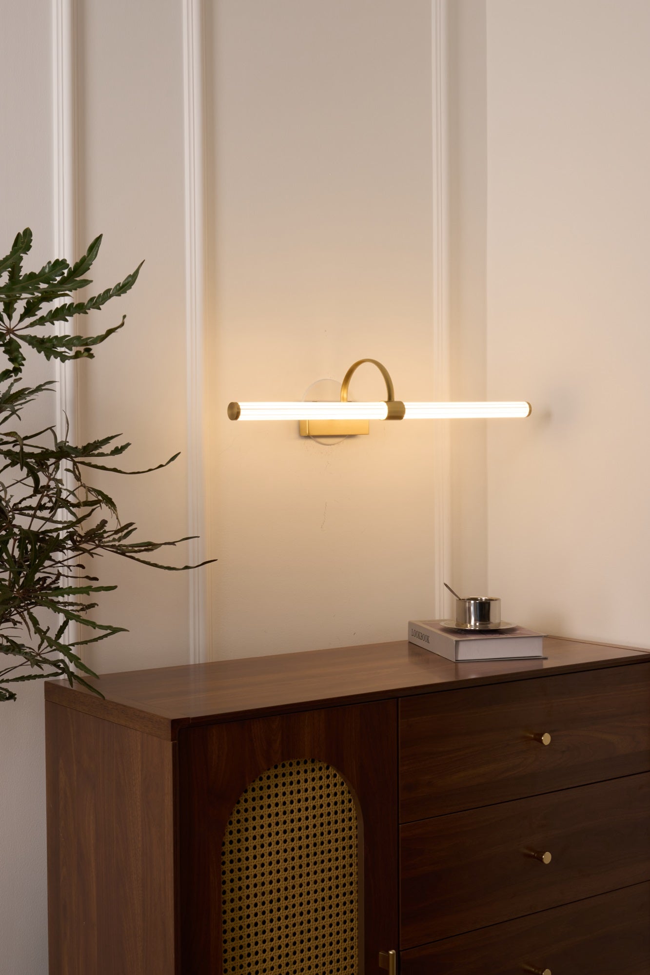 Beryl Applique Ottone Moderna Minimalista