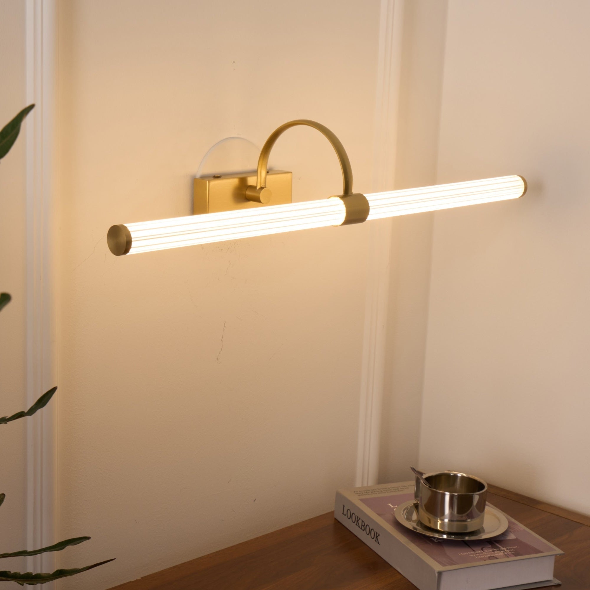 Beryl Applique Ottone Moderna Minimalista