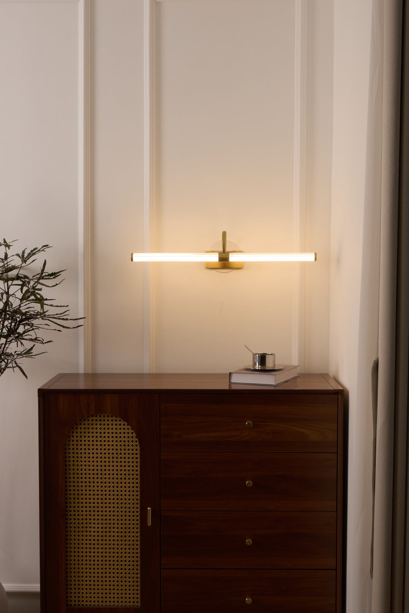Beryl Applique Ottone Moderna Minimalista