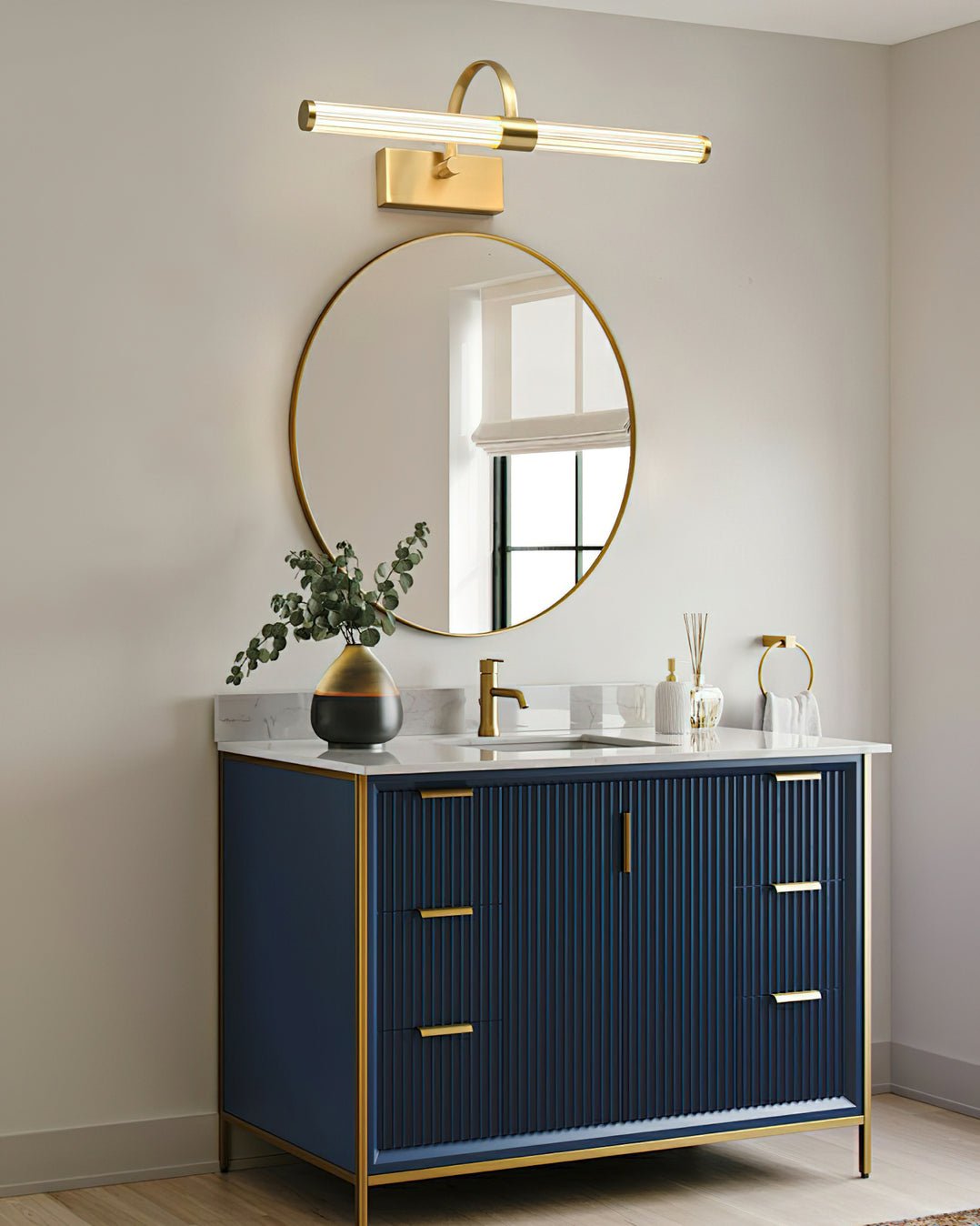 Beryl Applique Ottone Moderna Minimalista