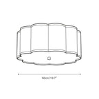 Lampada da soffitto Axis Drum