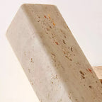 Esorora Applique Rettangolare in Travertino