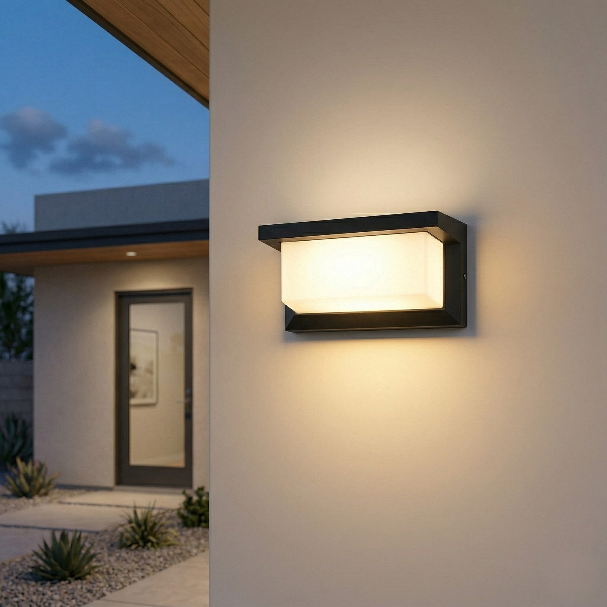 Lampada LED da Parete Esterno con Sensore di Movimento Impermeabile per Giardino e Ingresso