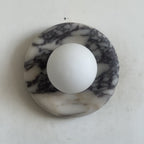 Applique in Marmo Viola Orli