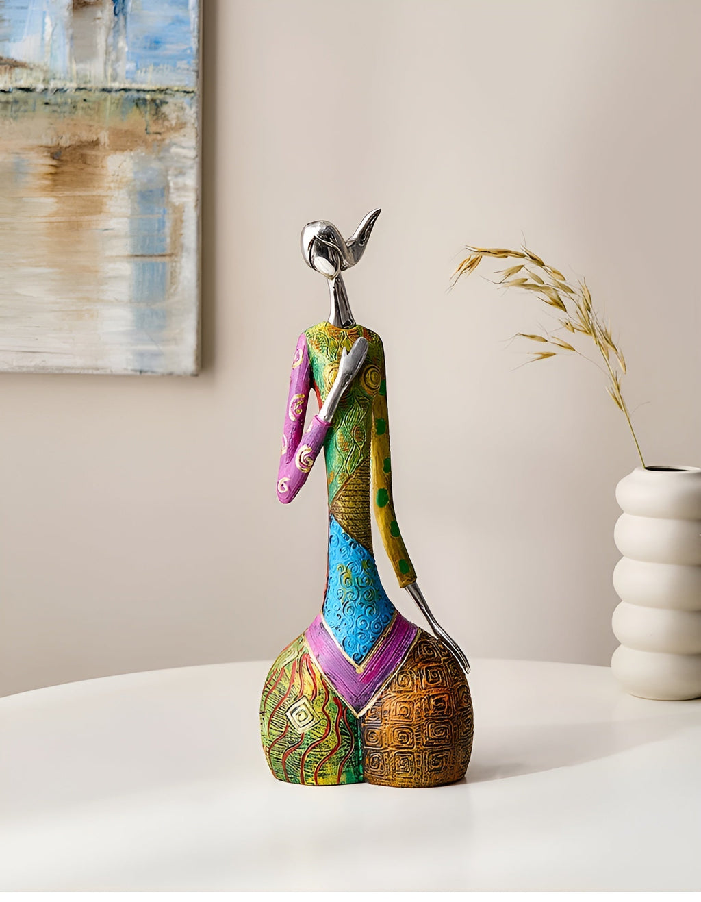 GraceForm - Scultura corporea in resina elegante per arredamento moderno