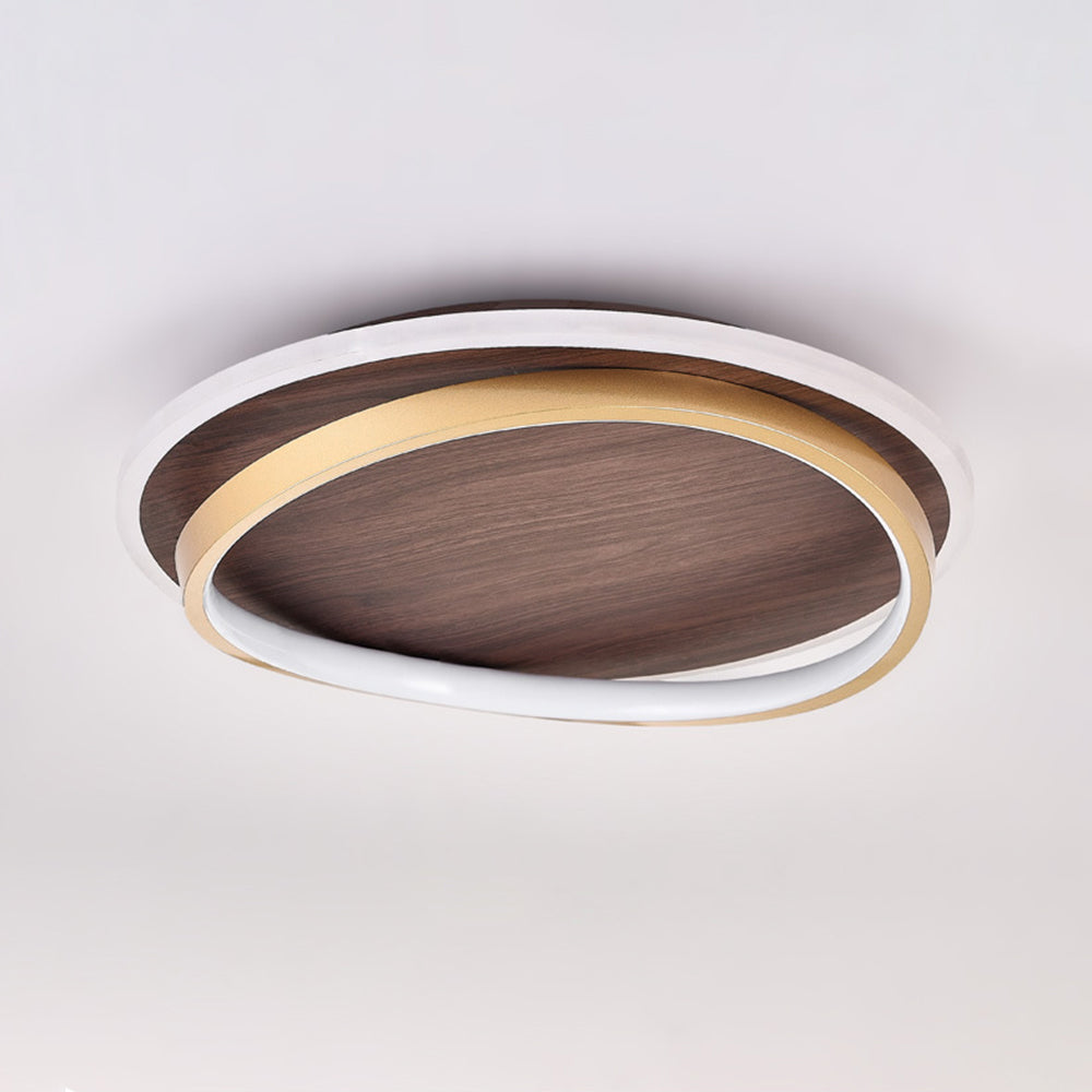 Arisha Moderno Lampadario Dimmabile in Metallo Oro per Camera da Letto
