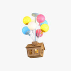 Lampada da soffitto a incasso Aria Designer in legno per camera dei bambini