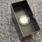 Lampada da Parete LED Impermeabile in Alluminio Cubo Piccolo Moderno Minimalista per Soggiorno
