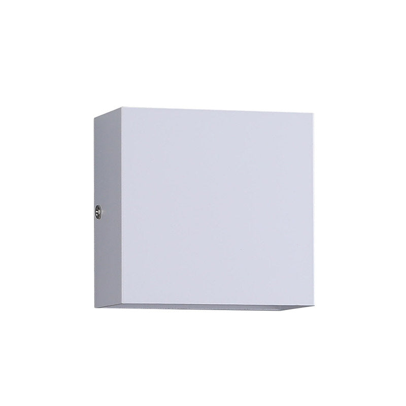 Lampada da Parete LED Impermeabile in Alluminio Cubo Piccolo Moderno Minimalista per Soggiorno