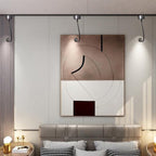 Lampada da Parete LED a Cono in Alluminio Gooseneck Industriale Contemporanea per Uso Notturno