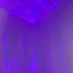 Luce a Parete LED Moderna con Effetto Ripple Acqua Fluente – Visuale Aurora 3D per Camera da Letto o Lounge