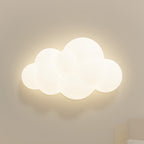 Lampada da Parete LED a Forma di Nuvola in PE Creativa e Contemporanea per Camera da Letto e Soggiorno