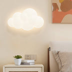 Lampada da Parete LED a Forma di Nuvola in PE Creativa e Contemporanea per Camera da Letto e Soggiorno