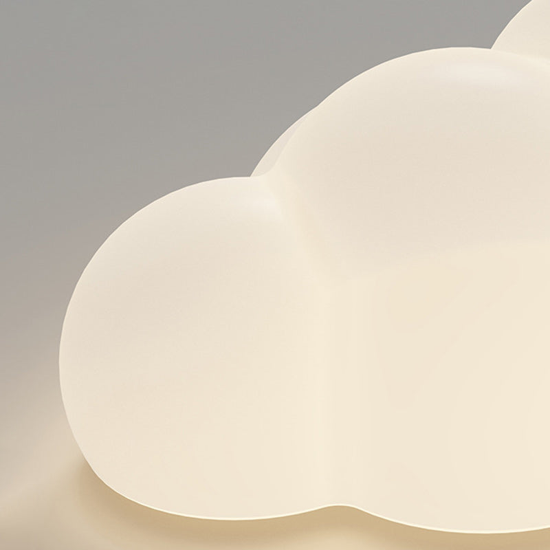 Lampada da Parete LED a Forma di Nuvola in PE Creativa e Contemporanea per Camera da Letto e Soggiorno