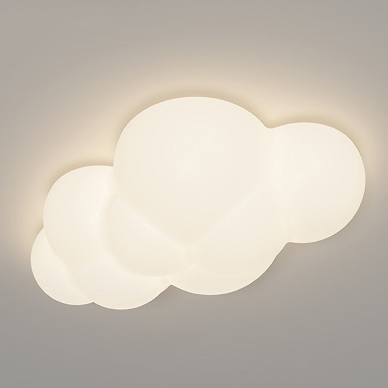 Lampada da Parete LED a Forma di Nuvola in PE Creativa e Contemporanea per Camera da Letto e Soggiorno