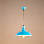 Lampadario Pendente Industriale Contemporaneo in Ferro a 1 Luce per Soggiorno