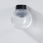 Lampada da Parete Moderna Semplice Impermeabile in Policarbonato Acrilico con 1 Luce per Patio Esterno