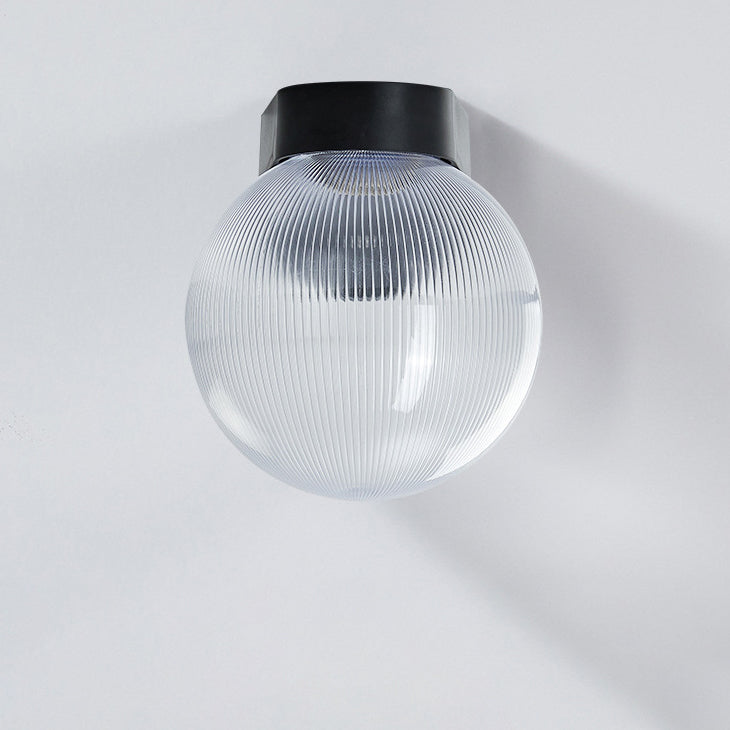 Lampada da Parete Moderna Semplice Impermeabile in Policarbonato Acrilico con 1 Luce per Patio Esterno