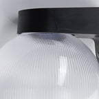 Lampada da Parete Moderna Semplice Impermeabile in Policarbonato Acrilico con 1 Luce per Patio Esterno