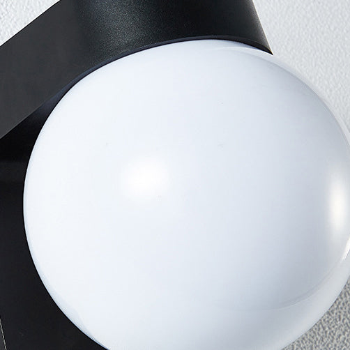 Lampada da Parete Moderna Semplice Impermeabile in Policarbonato Acrilico con 1 Luce per Patio Esterno
