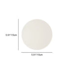 Lampada da Parete a Sfera in Vetro Minimalista Moderna con 1 Luce per Soggiorno