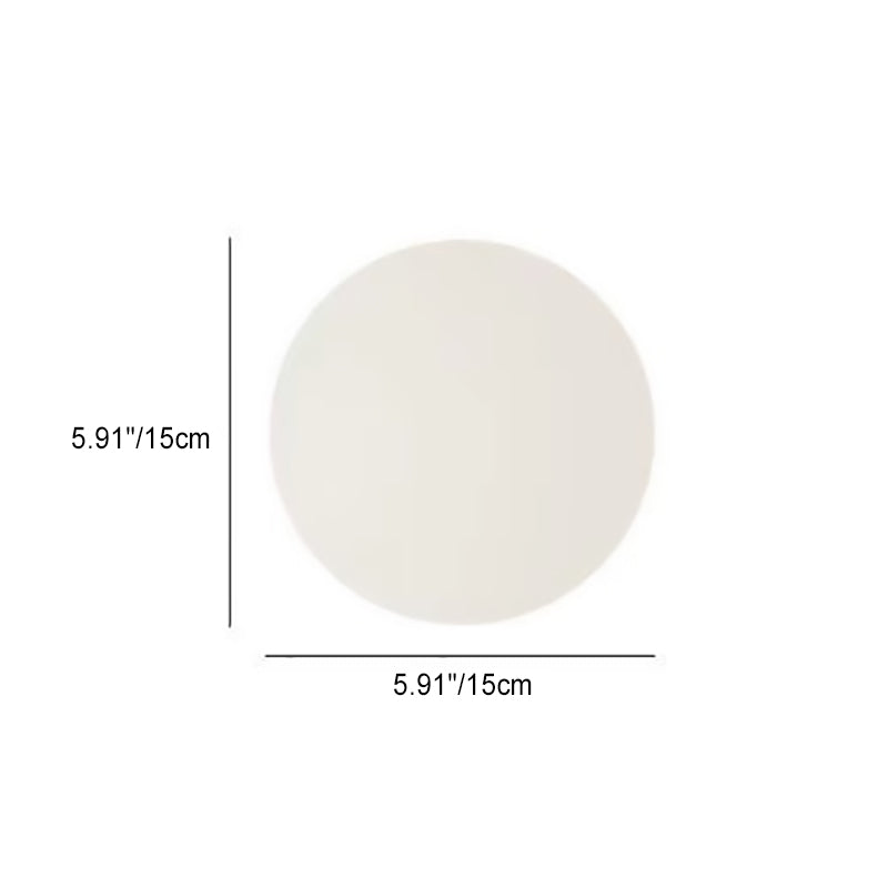 Lampada da Parete a Sfera in Vetro Minimalista Moderna con 1 Luce per Soggiorno