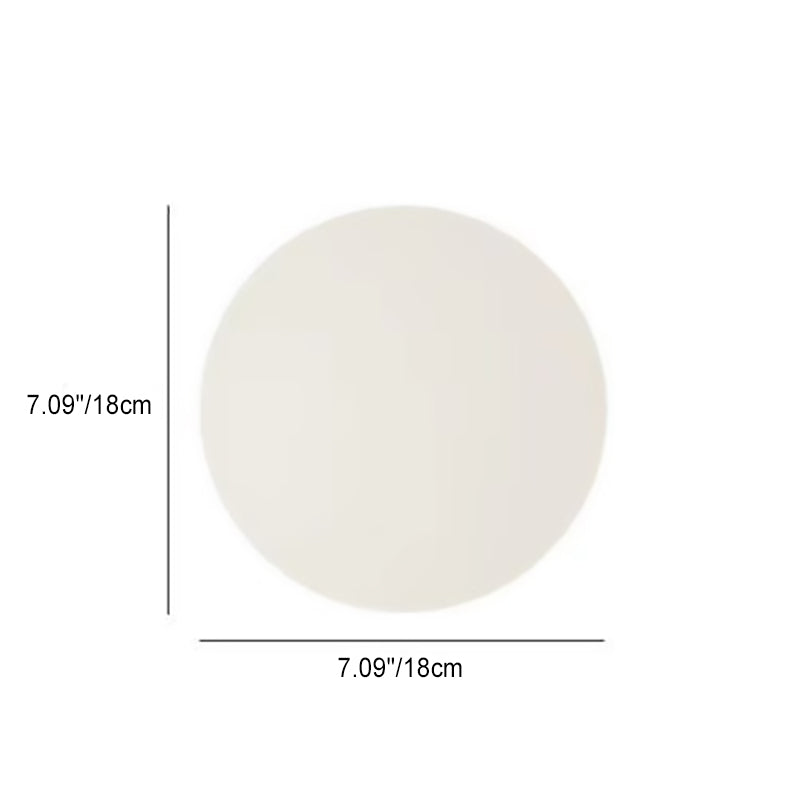 Lampada da Parete a Sfera in Vetro Minimalista Moderna con 1 Luce per Soggiorno