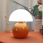 Lampada da Tavolo Ceramica Rotonda Nordic Contemporanea con 1 Luce per Soggiorno