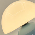 Lampada da Tavolo Ceramica Rotonda Nordic Contemporanea con 1 Luce per Soggiorno