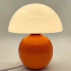 Lampada da Tavolo Ceramica Rotonda Nordic Contemporanea con 1 Luce per Soggiorno